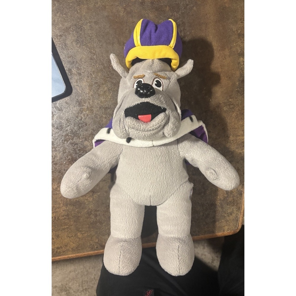 James Madison University Plush Duke Dog Bulldog Teddy Bear Mascot College JMU